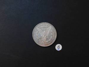 lot 6 image: 1878 7TF REV OF 78 AU Morgan Silver Dollar