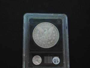 lot 18 image: 1882-O VG Morgan Silver Dollar in Authenticated Holder