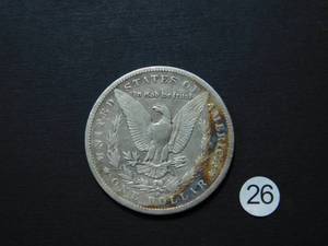 lot 26 image: Better Date 1886-O Morgan Silver Dollar Some Obverse Toning