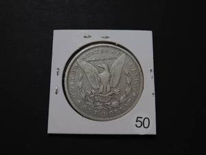 lot 50 image: 1900-O  F Morgan Silver Dollar