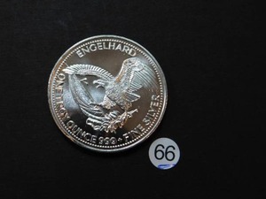 lot 66 image: 1984 Engelhard BU 1 Oz. Silver Prospector
