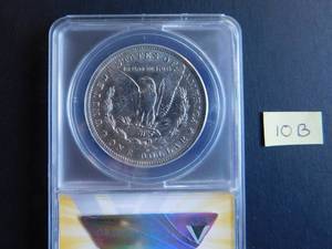 lot 10B image: 1884-O Morgan Silver Dollar ANACS MS61