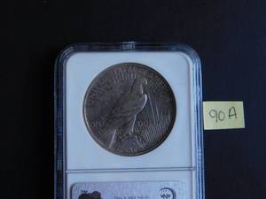lot 90A image: 1921 Peace Dollar NGC AU55