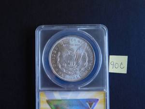 lot 90C image: 1885-O Morgan Dollar ANACS MS62