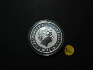 lot 102 image: 2015 BU Australia 1 Oz. Silver Koala