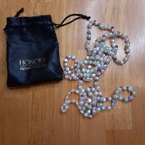 lot 78 image: Honora Freshwater Peal necklace and...
