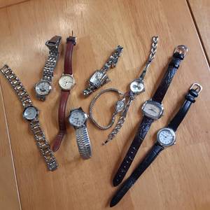 lot 86 image: Nice sized lot of Womens watches i...