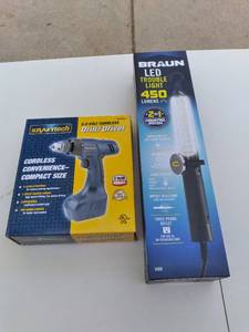 lot 288 image: craft tech 6 volt cordless drill dr...