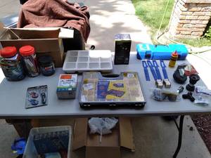 lot 334 image: Hardware & Tool Lot, Bungee Kits, F...