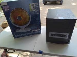 lot 350 image: Oscillating Parabolic Heater in Box...