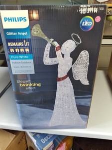 lot 360 image: Philips LED Glitter Angel IndoorOu...
