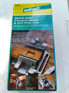 lot 371 image: Quick-Jaw 4 Position Bench & Drill ...