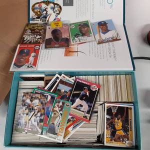 lot 196 image: Heavy shoe box sized container fill...