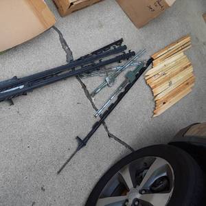 lot 226 image: Box of Landscape or garden stakes b...