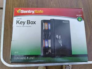 lot 403 image: Sentry Safe Small Key Box in Box...