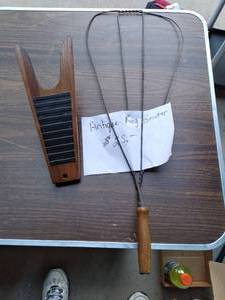 lot 463 image: Antique Rug Beater, and more See ...