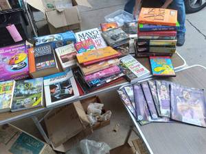 lot 485 image: Huge Lot of Books, and Playbook Mag...