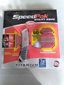 lot 488 image: Speedpak Utility Knife With Extra B...