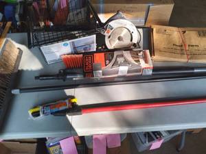 lot 499 image: IndoorOutdoor Brooms, 7-14 Skil Saw and More See Photos