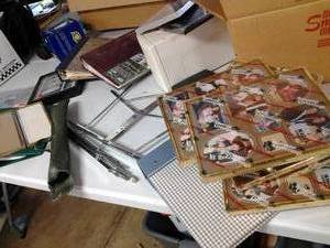 lot 148 image: Picture Frames, albums and storage ...