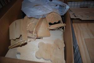 lot 616 image: Tons of hobby wood to aid in your w...