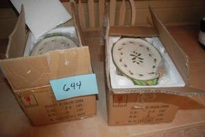 lot 644 image: Old Home Dishware Special Patten ...