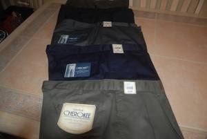 lot 652 image: (5) Mens Dress Pants Some New With...