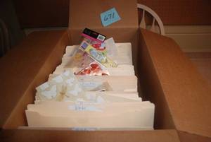 lot 671 image: Enormous Box of Craft Stickers Est...