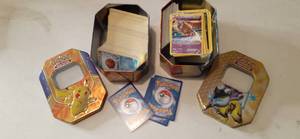 lot 714 image: (2) Full Containers of Pokemon Card...
