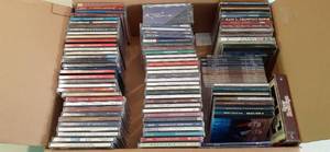 lot 252 image: Box Full of CDs, and Empty CD Case...