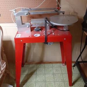 lot 01 image: The RBI Industries Hawk Precision Scroll Saw