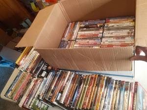 lot 742 image: Huge Box of DVDs See Photo...