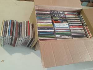 lot 268 image: Box of CDs See Photos...