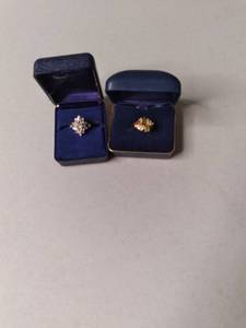 lot 503 image: Beautiful Womens bling rings set i...
