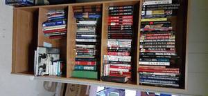 lot 755 image: Wood Bookshelf With Contents 30 X ...