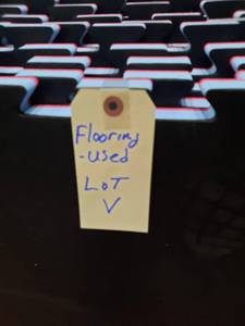 lot 28 image: Reversible Red  Black Commercial-Grade Foam Interlocking Flooring Floor Mat