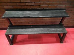 lot 52 image: 2-Tier Metal Weight Rack for Dumbbells Dumb Bells Dumbells