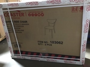 Coaster Kersey Collection ChestnutCappuccino Wooden Dining Chair (Set of 2)
