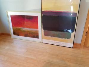 lot 6 image: 2 Post Modern Framed Prints