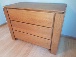 lot 19 image: Vintage Danish Modern Teak Dresser
