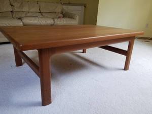 lot 27 image: Vintage Danish Modern Teak Table
