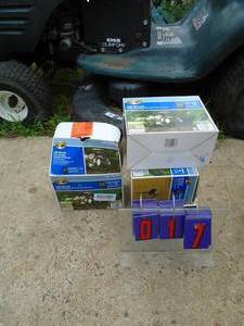 lot 17 image: Store return lighting fixtures. Some boxes have been opened. As shown.