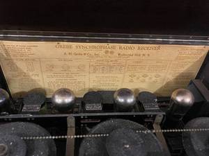 lot 79 image: 1925 Grebe Synchrohase Radio Receiver