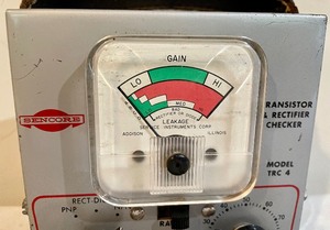 lot 156 image: Sencor Transistor and Rectifier Checker