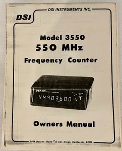 lot 168 image: DSI Frequency Counter