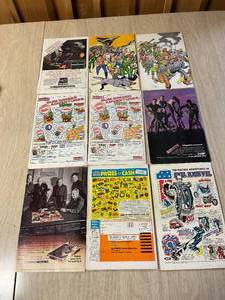 lot 222 image: 9 Vintage Marvel Comic Books