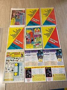 lot 228 image: 9 Whitman and Topps Vintage Comic Books