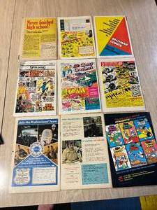 lot 229 image: 9 Assorted Vintage Comic Books