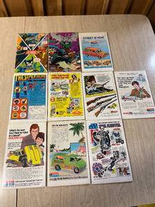 lot 233 image: 10 Vintage DC Batman Comic Books