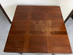 lot 263 image: Wooden Folding Card Table